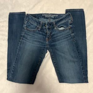 American eagle size 0 jeans.